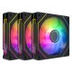 Acegeek PANDORA Pack of 3 Black fans