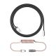 AKKO Aviator Coiled Cable-Black & Pink
