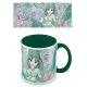 ALADDIN (FLORAL JASMINE) GREEN INNER COLOURED MUG