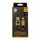 KG CHARGE CABLE PS4-XBONE HQ USB GOLD 3M (HS-PS4602)
