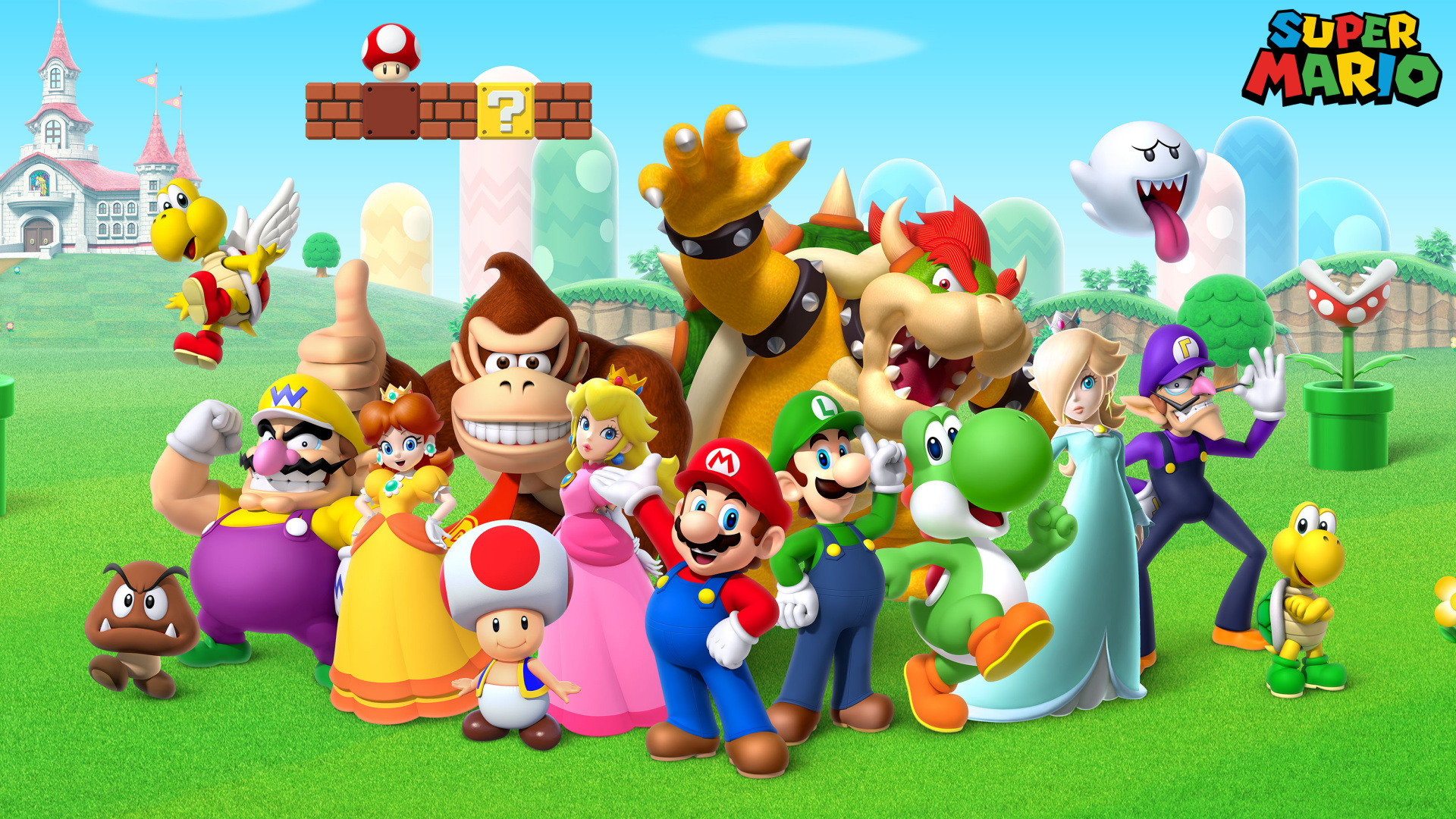 List of Most Famous Mario Characters 